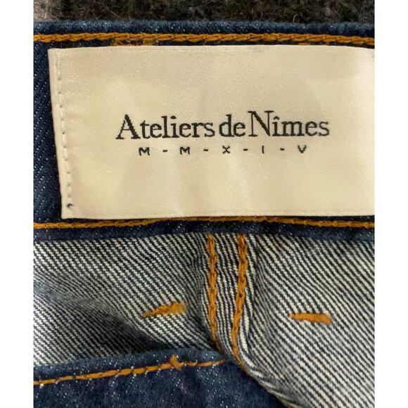 ateliers de nimes Dark Selvedge High Rise Jeans 28 X 25.5 - Picture 4 of 5